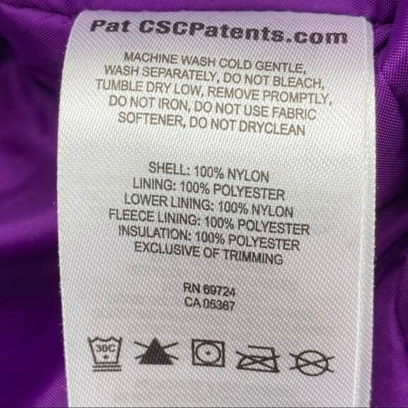Columbia Omni-Tech Waterproof Breathable Jacket Kids L Omni-Heat Insulated - Picture 10 of 11